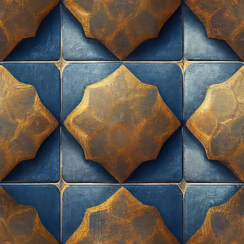 Floor And Wall Realistic Tiles
