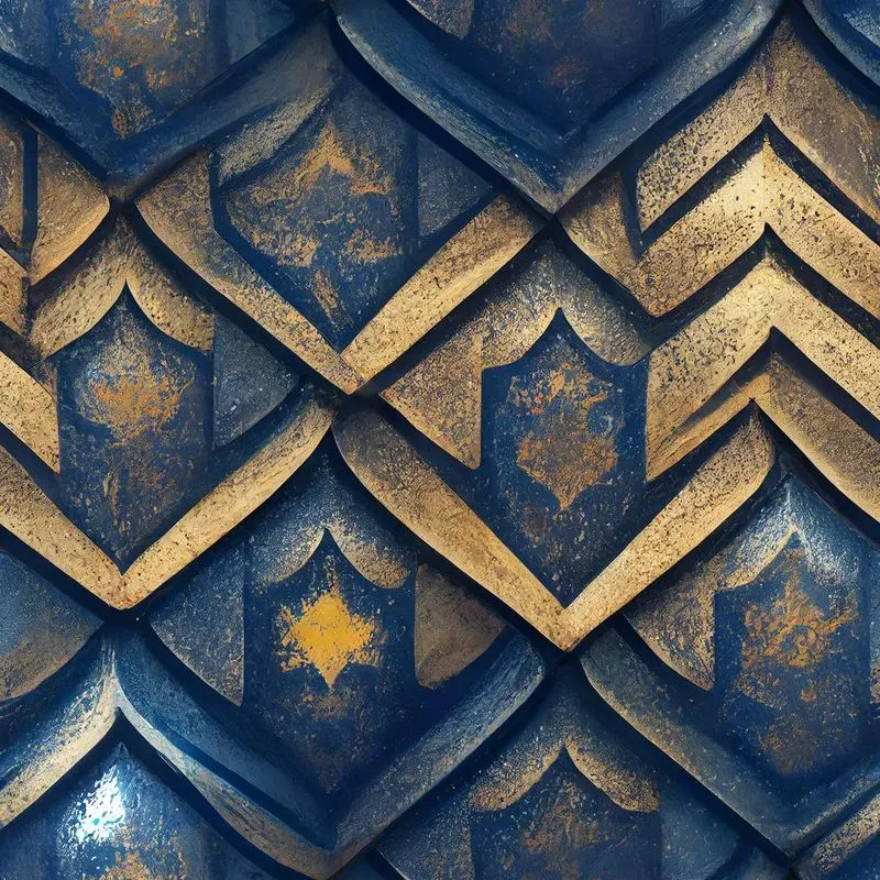Floor And Wall Realistic Tiles