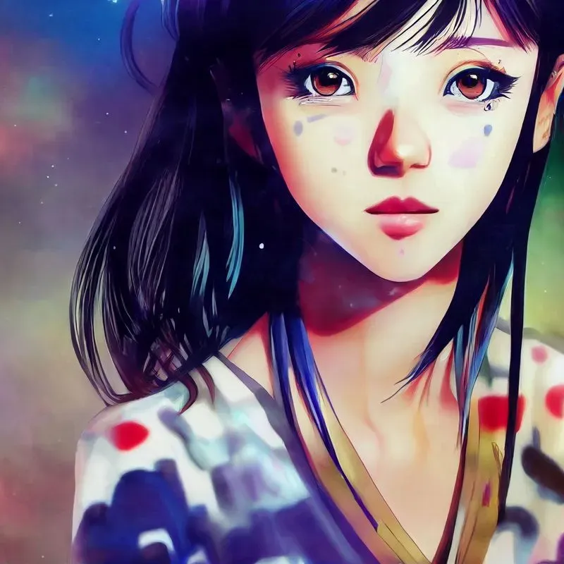 Stylized Manga Character