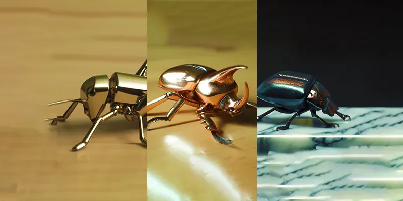 Metallic Insects generated by undefined
