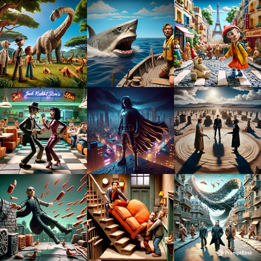 Claymation Reimagining Icons