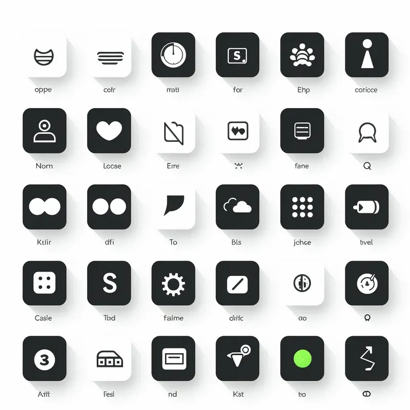 Apps And Ui Common Vectorized Icons