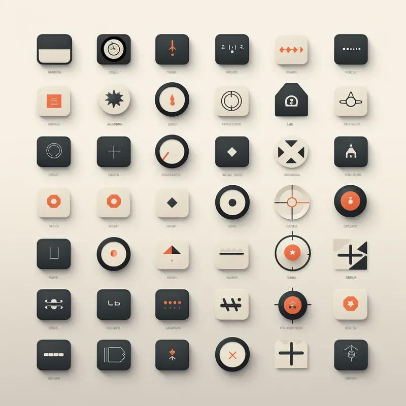 Apps And Ui Common Vectorized Icons
