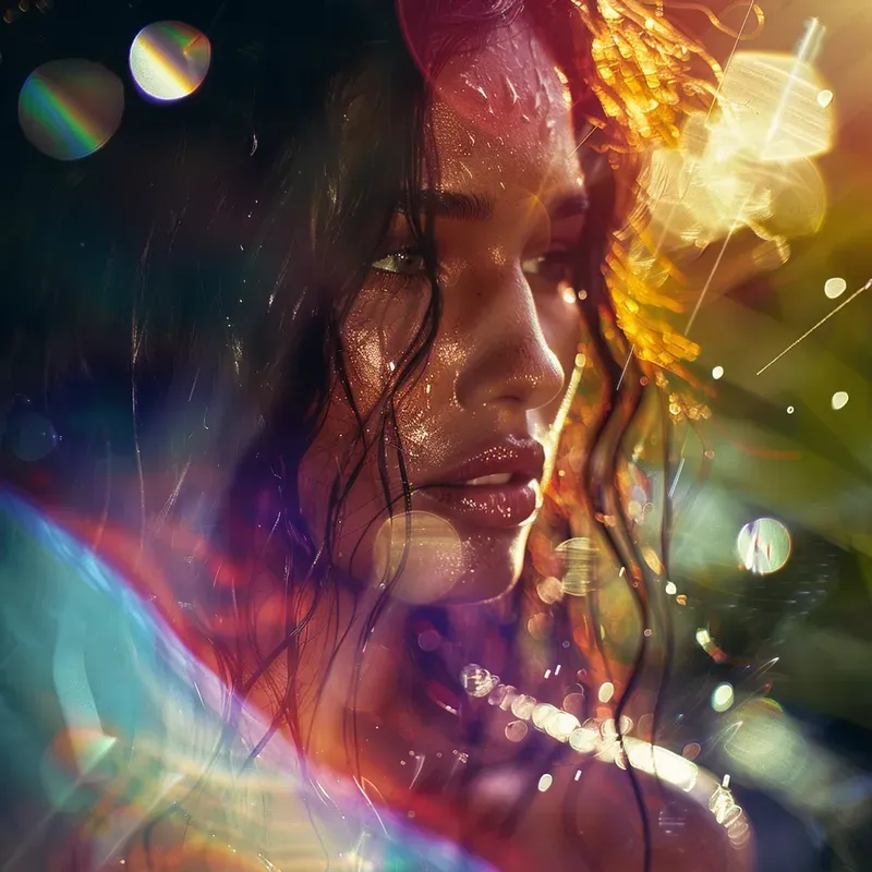 Light Flares And Drops