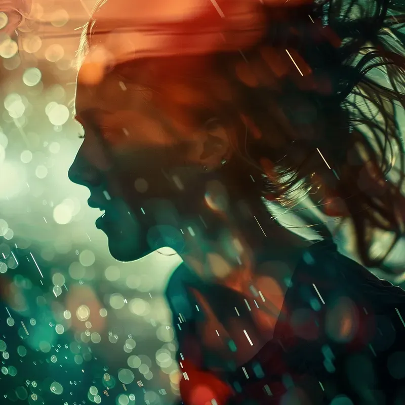 Light Flares And Drops