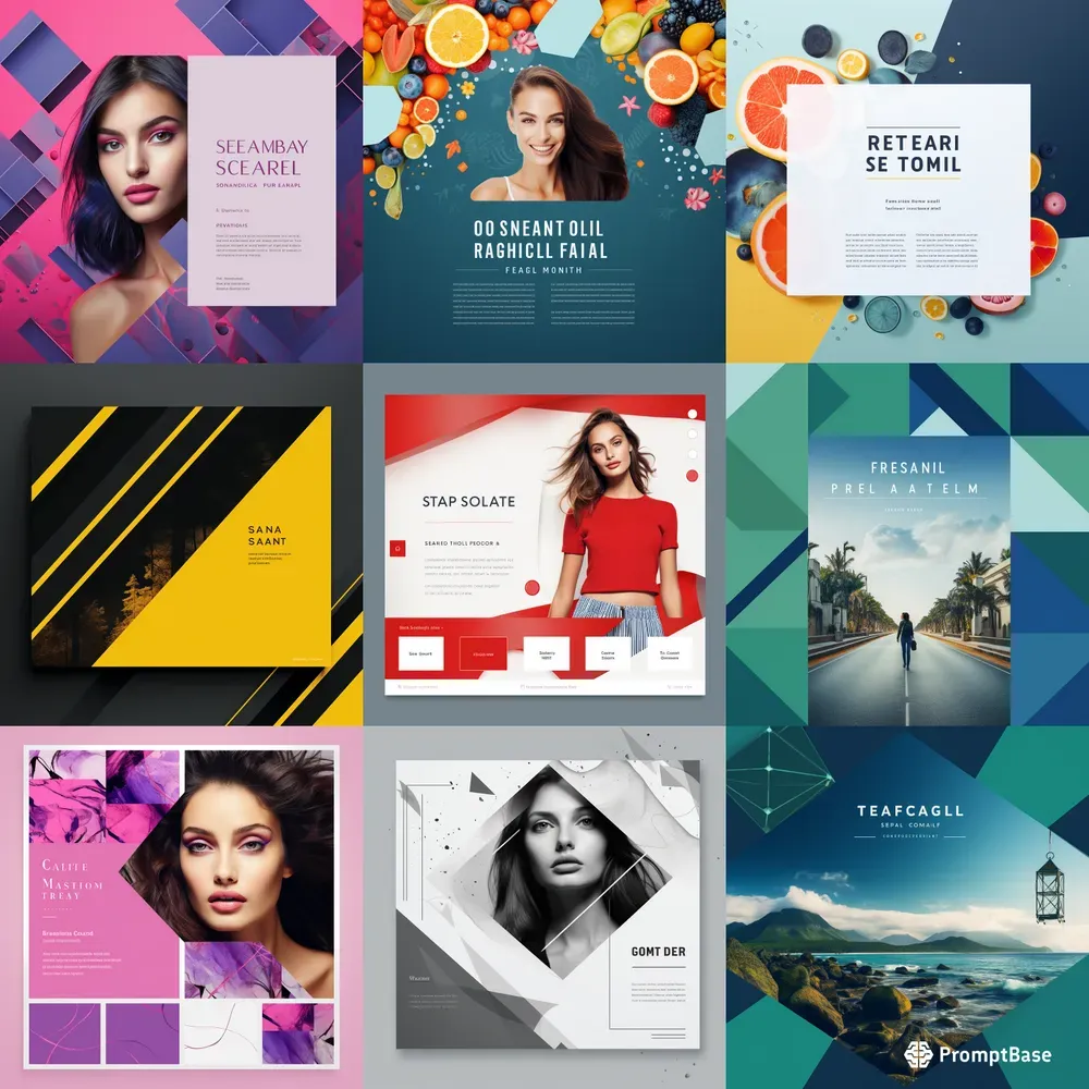 Editable Square Banner Templates