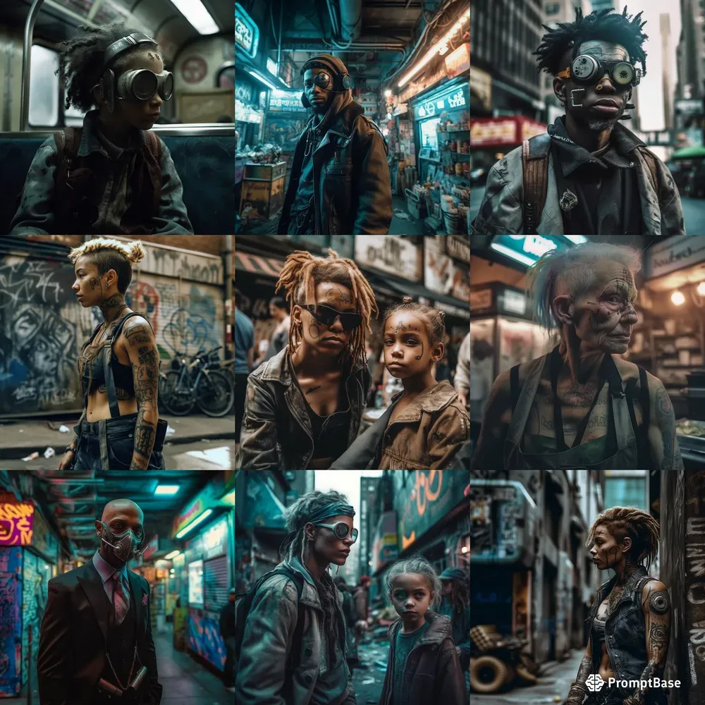 Cyberpunk Street Photography