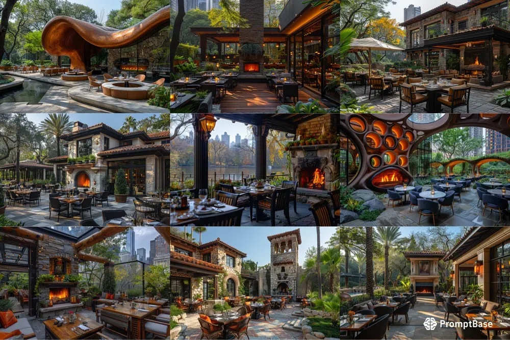 Luxury Outdoor Restaurants
