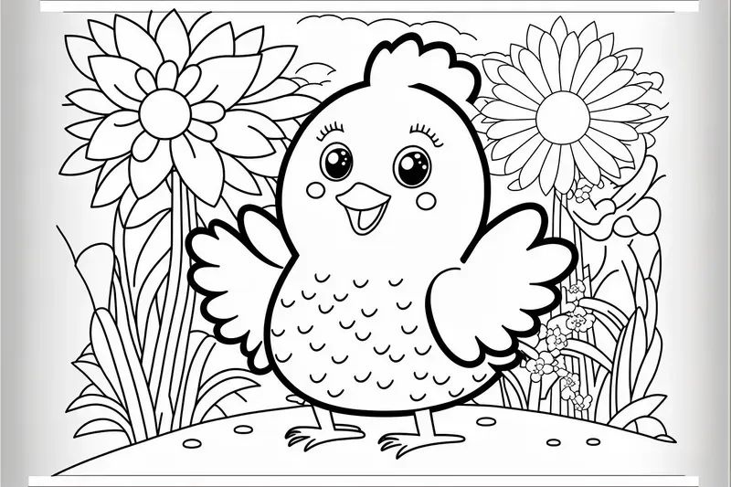 Modern Cartoon Coloring Books