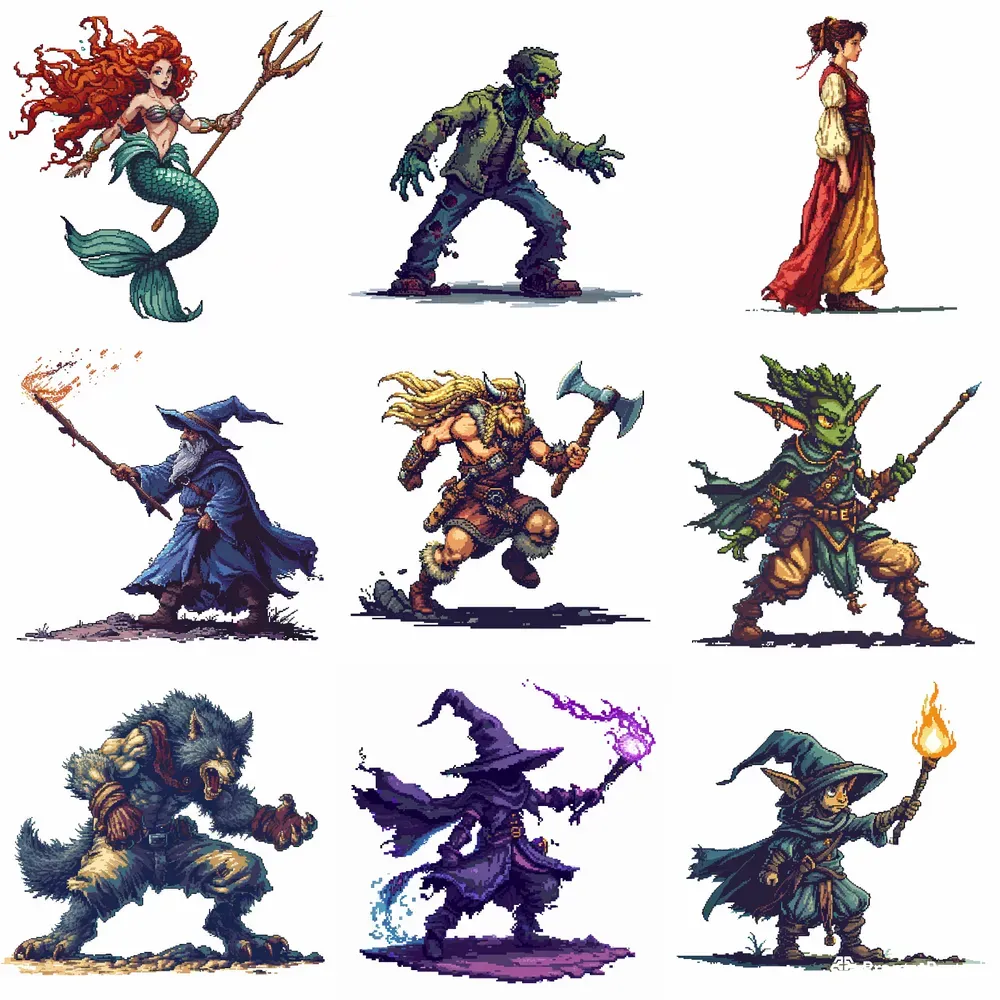 Sideview Pixel Quests
