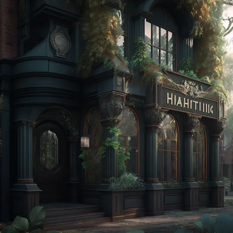 Buildings In Nature
