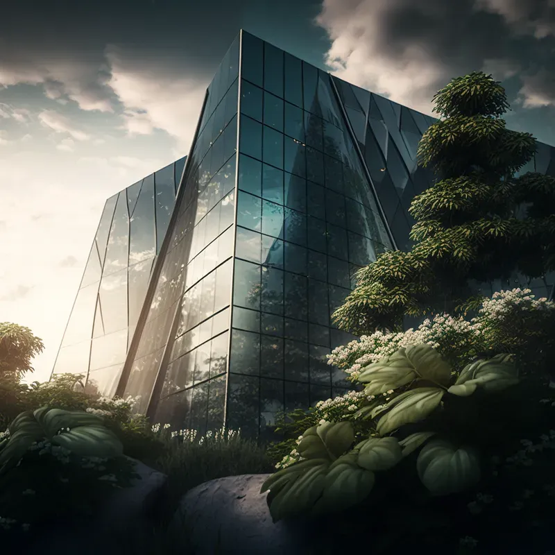 Buildings In Nature