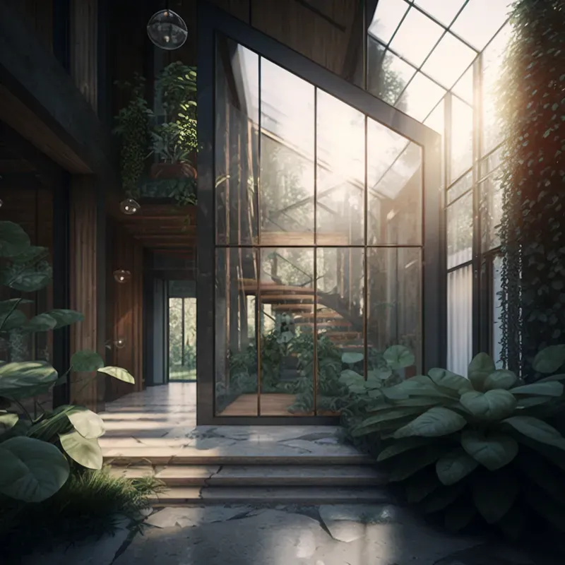 Buildings In Nature