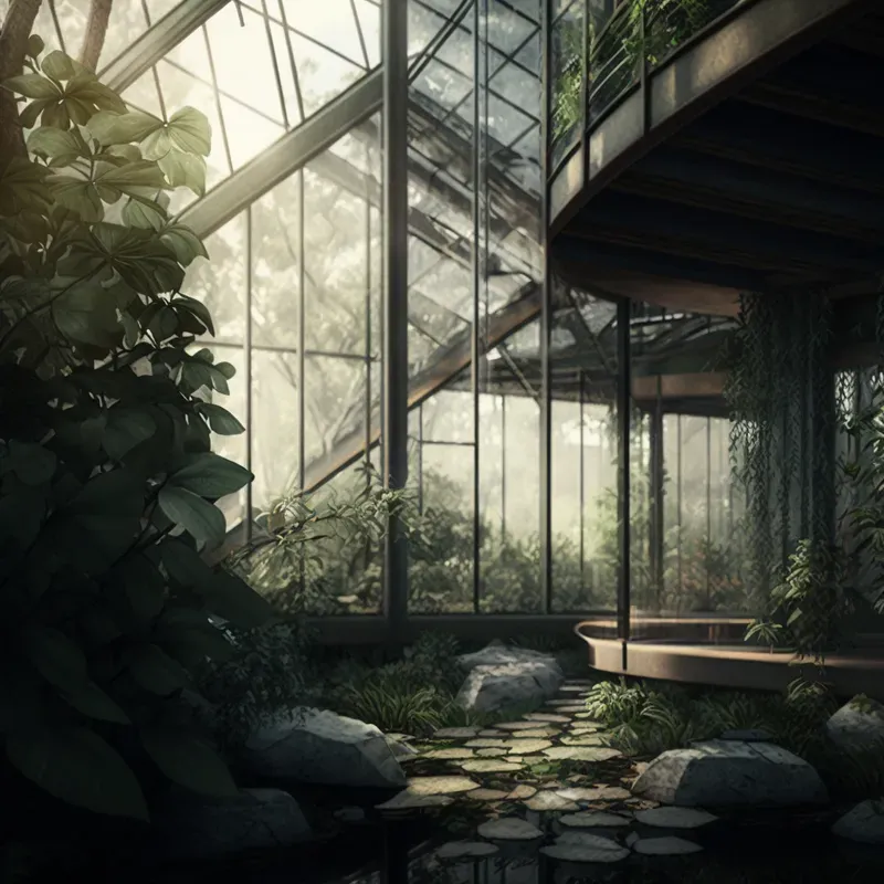 Buildings In Nature