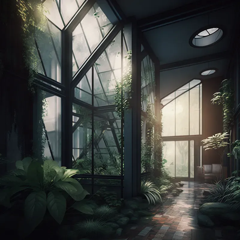 Buildings In Nature