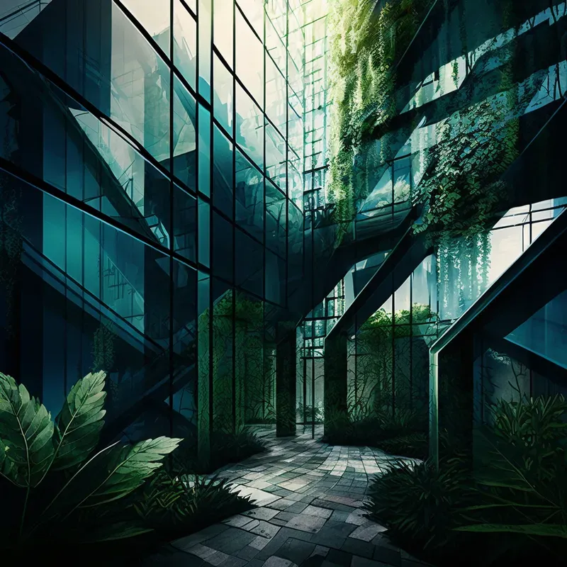 Buildings In Nature