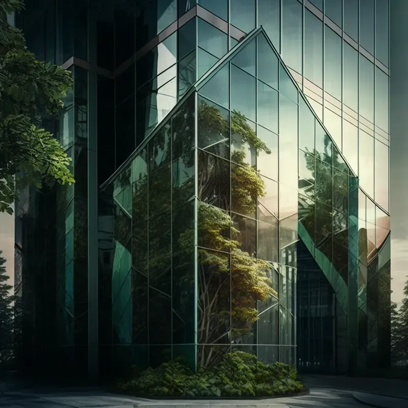 Buildings In Nature
