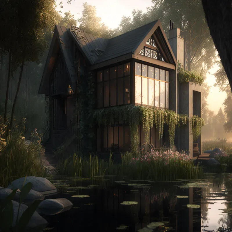 Buildings In Nature