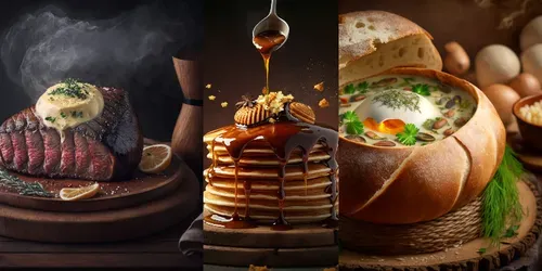 Realistic Food Photography generated by midjourney