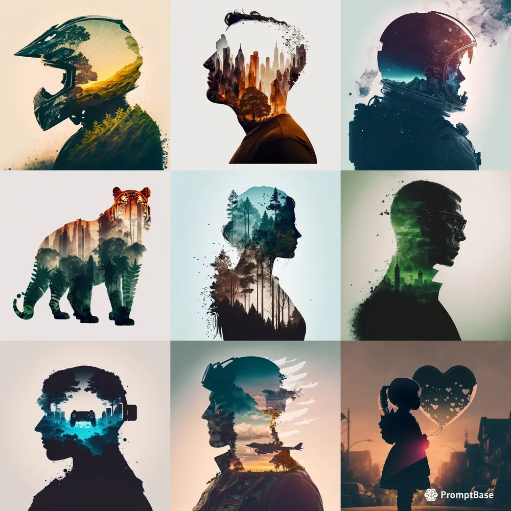 Double Exposure Pictures