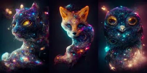 Animal Galaxy generated by midjourney