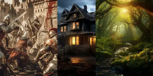 Captivating Narrative Illustration generated by midjourney