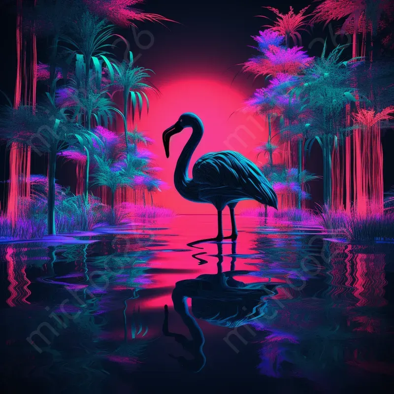 Neon Victorian Aesthetics Wallpapers