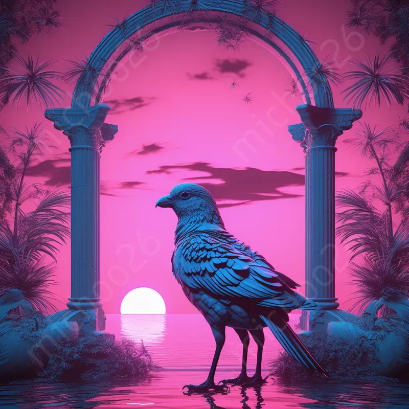 Neon Victorian Aesthetics Wallpapers