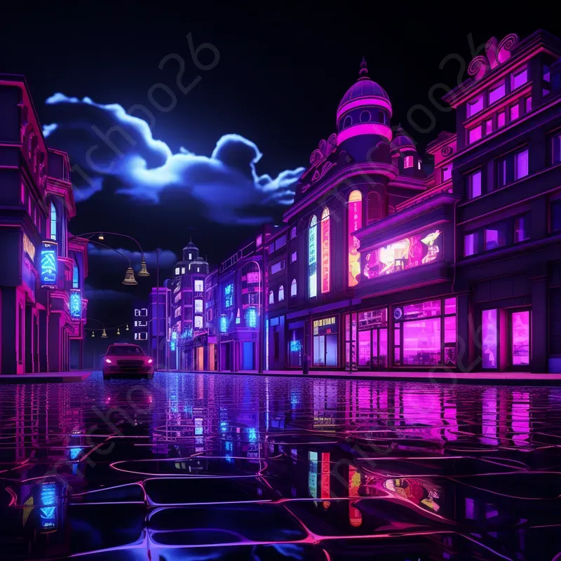 Neon Victorian Aesthetics Wallpapers