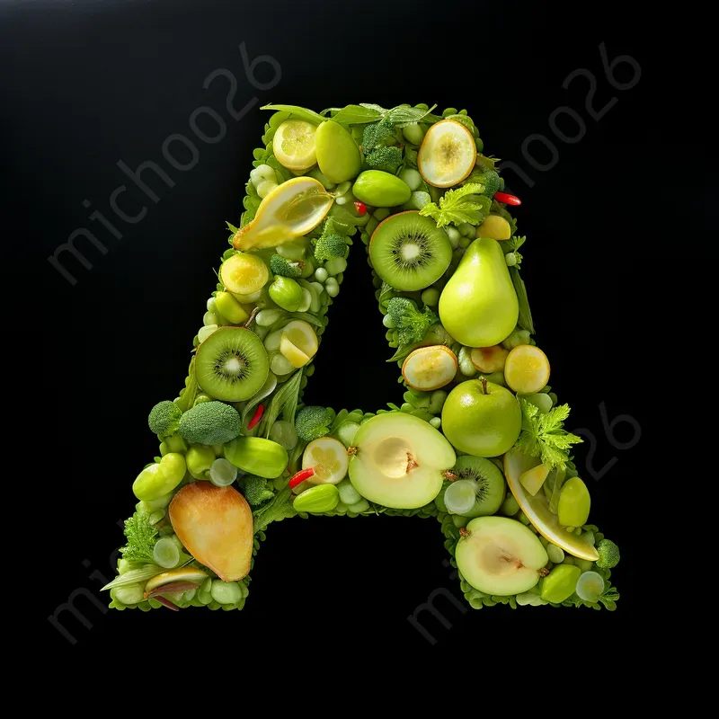 Fruits Letters Of The Alphabet