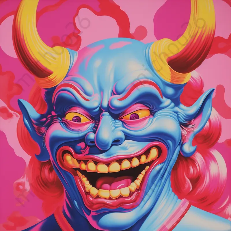The Color Hannya Masks