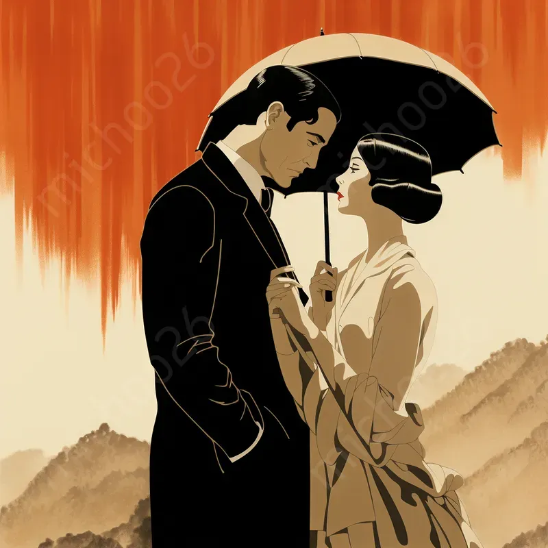 Old Slightly Animated Old Cinema Frames