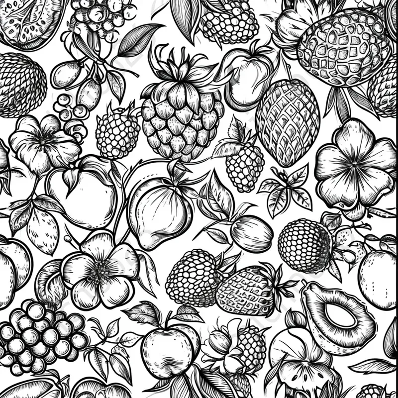 Very Detailed Coloring Pages