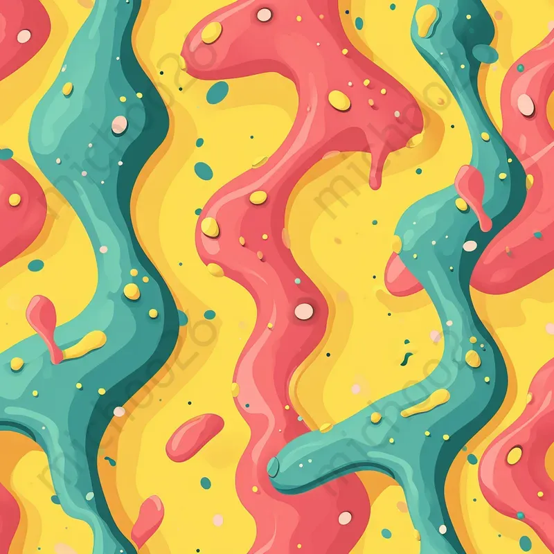 Melting Polka Dot Patterns