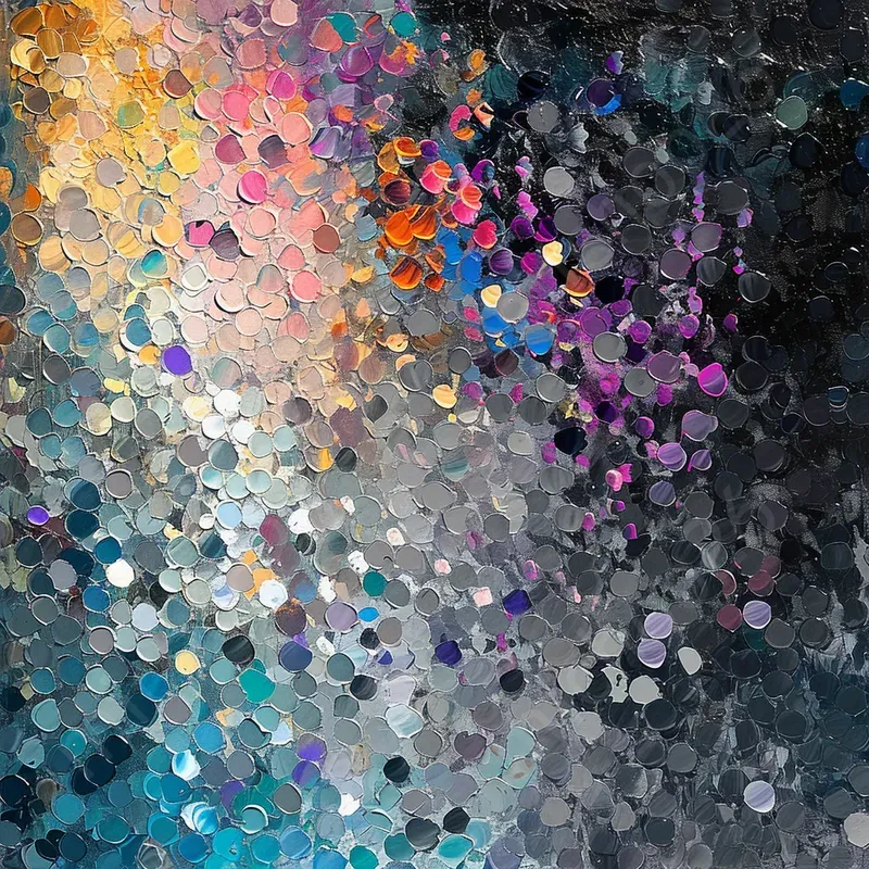 Pointillism Colors Patterns