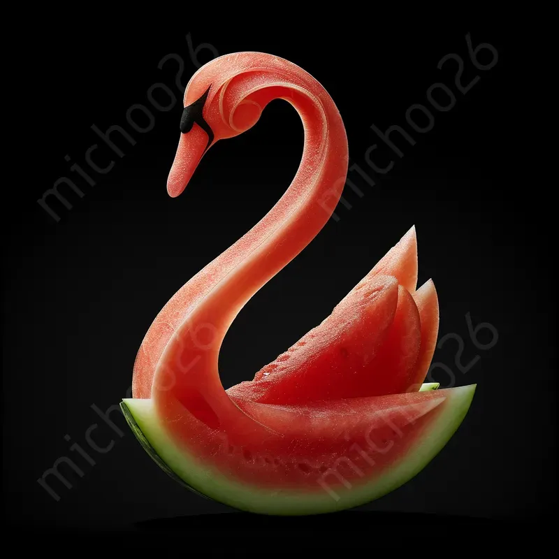 Carving Animals From Fruits And Vegetables