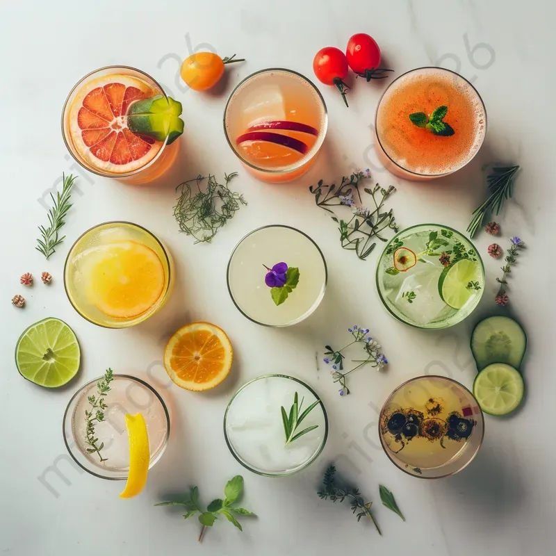 Modern Foods In Modern Presentations