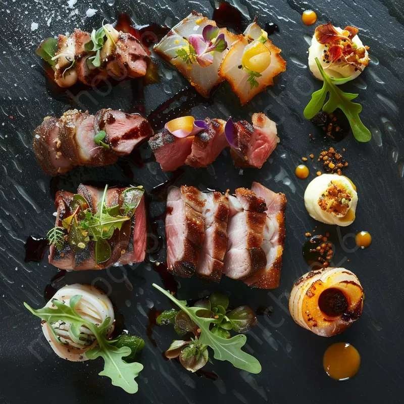 Modern Foods In Modern Presentations