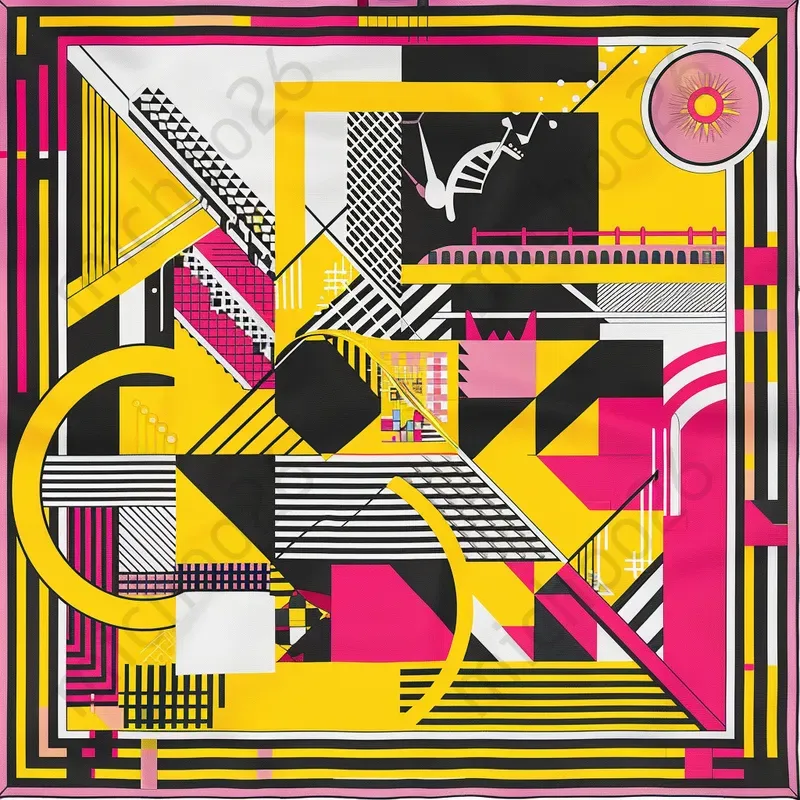 New Fashion Color Material Prints