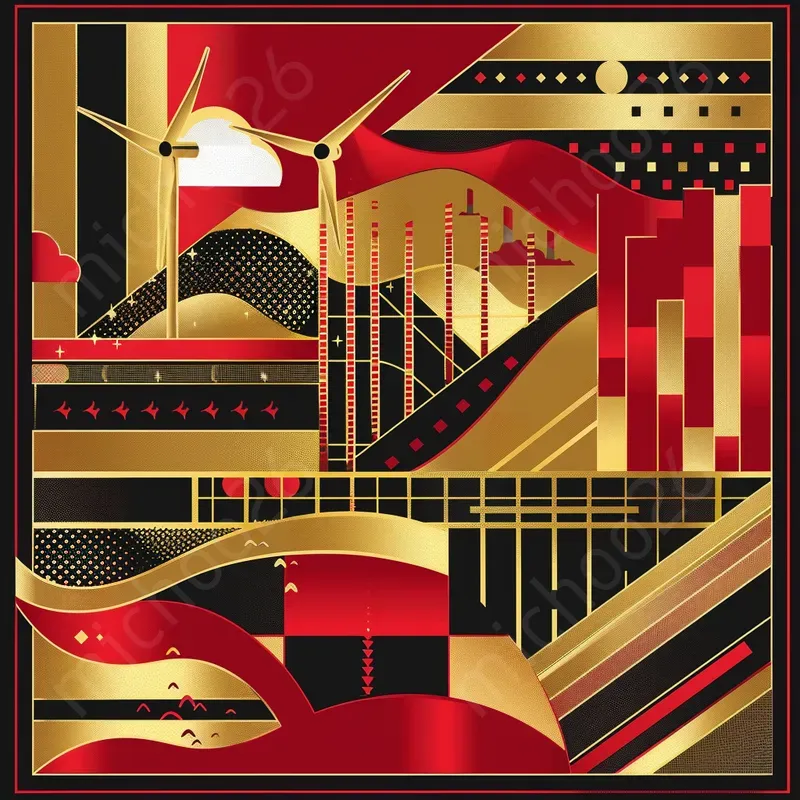 New Fashion Color Material Prints