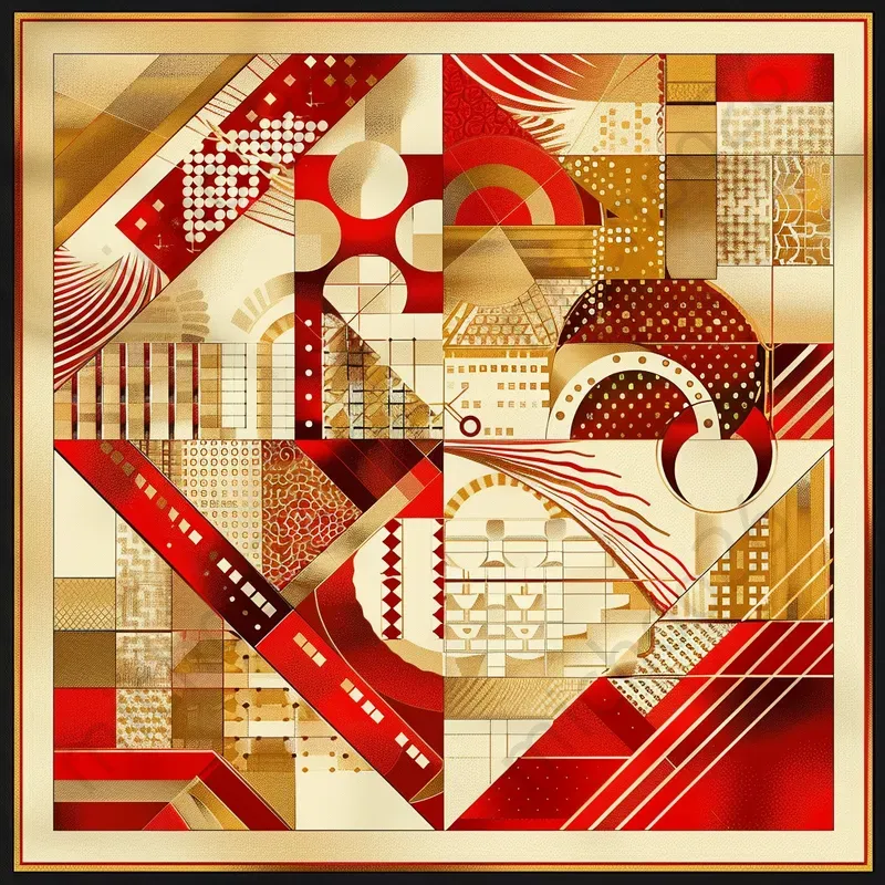 New Fashion Color Material Prints