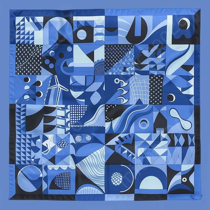 New Fashion Color Material Prints