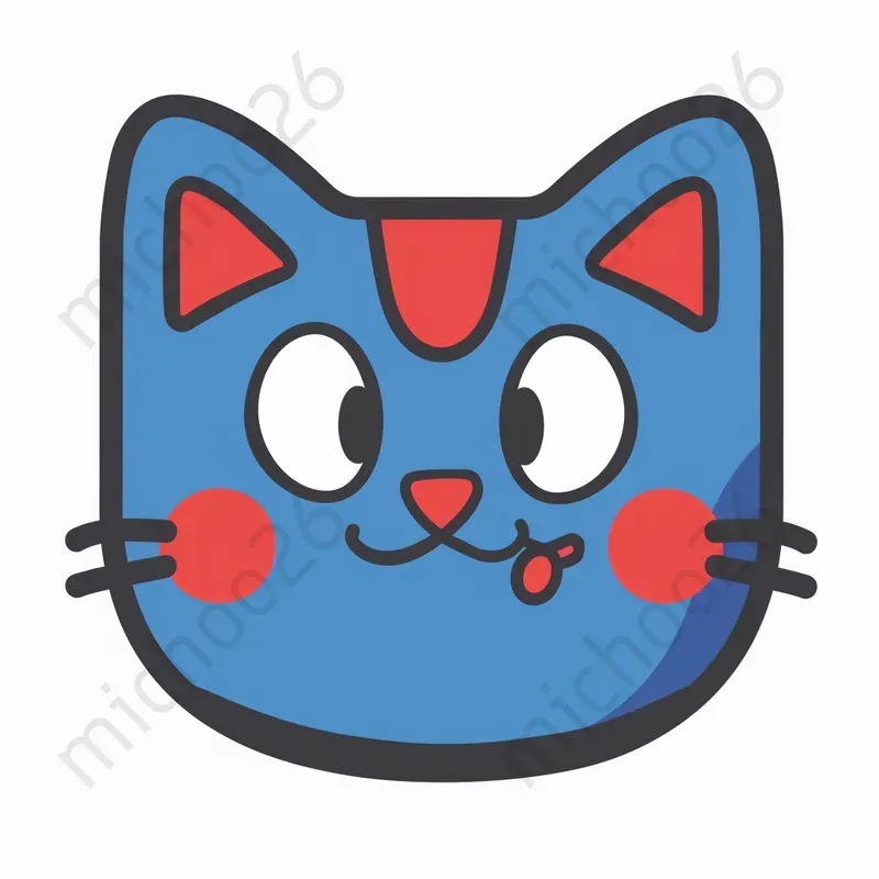 Minimal Style Animal Emoji Logos