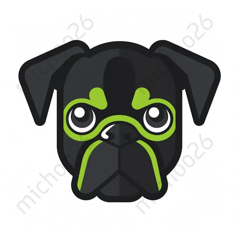 Minimal Style Animal Emoji Logos