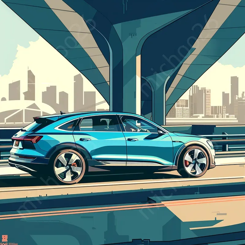 Minimal Cartoon Style Cars Pictures