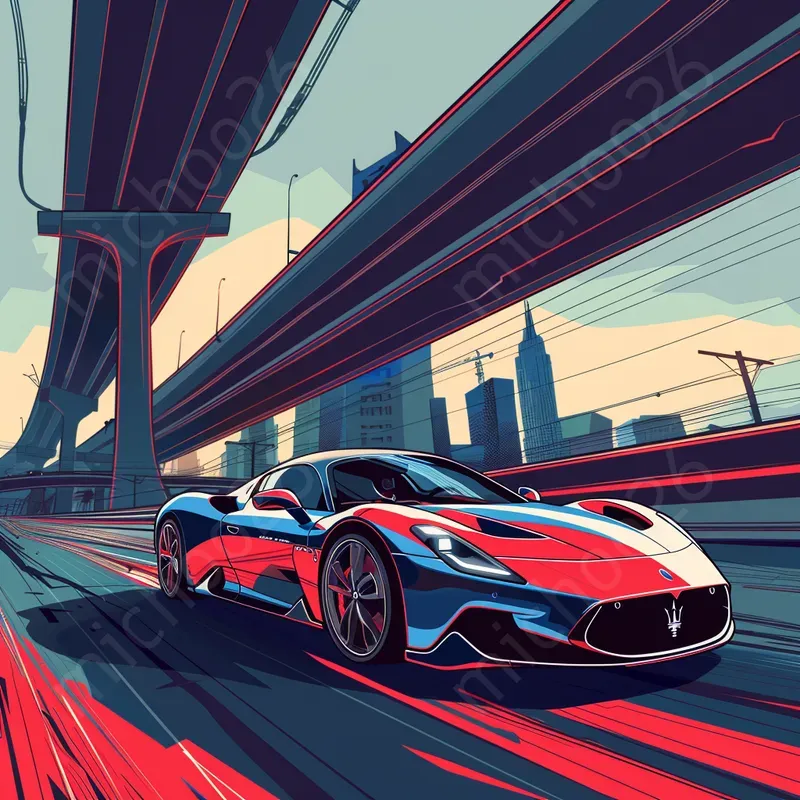 Minimal Cartoon Style Cars Pictures