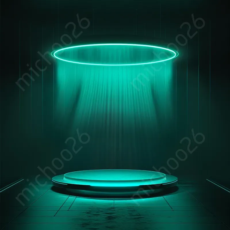 Podiums For Products With Illumination