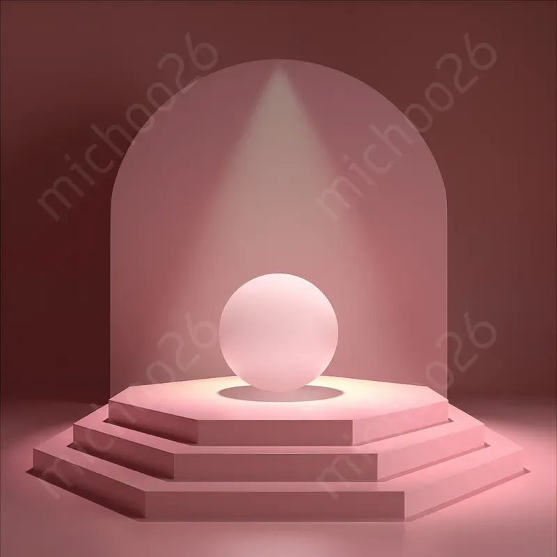 Podiums For Products With Illumination