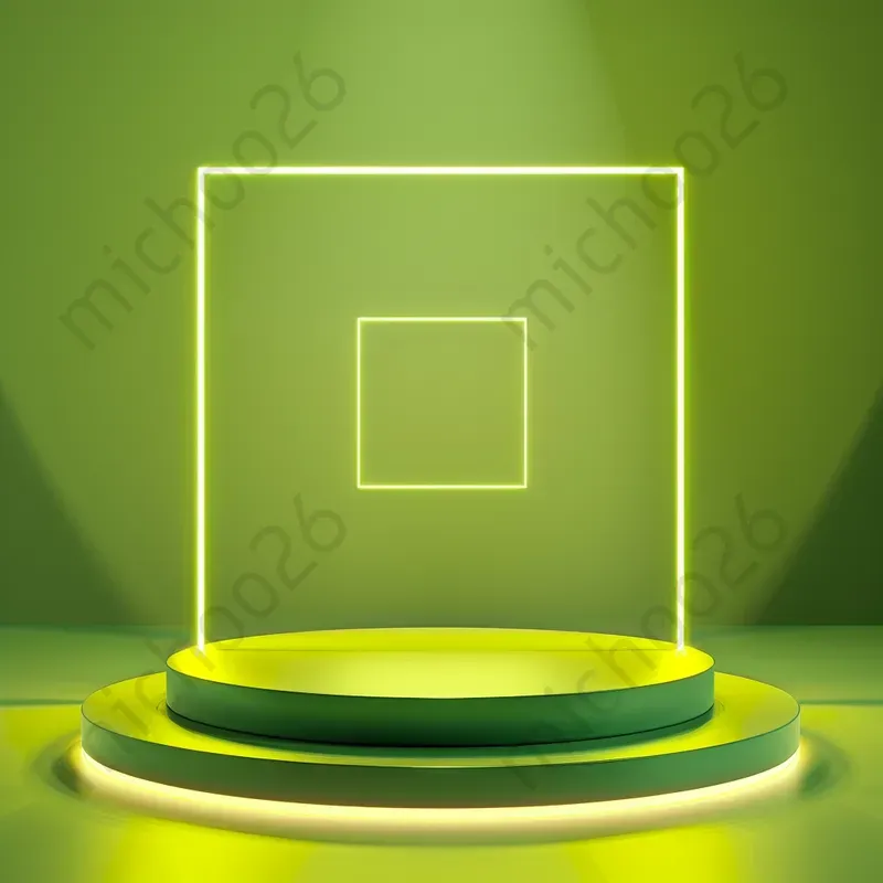 Podiums For Products With Illumination