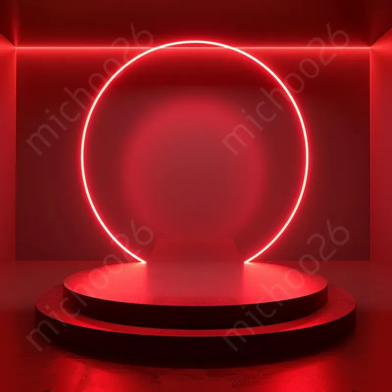 Podiums For Products With Illumination